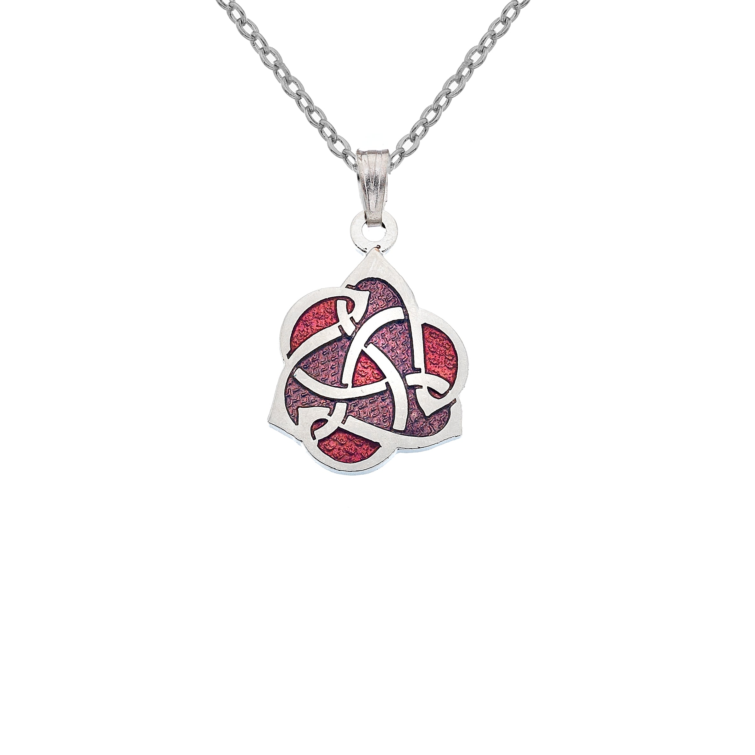 Red Archibald Knox Style Necklace